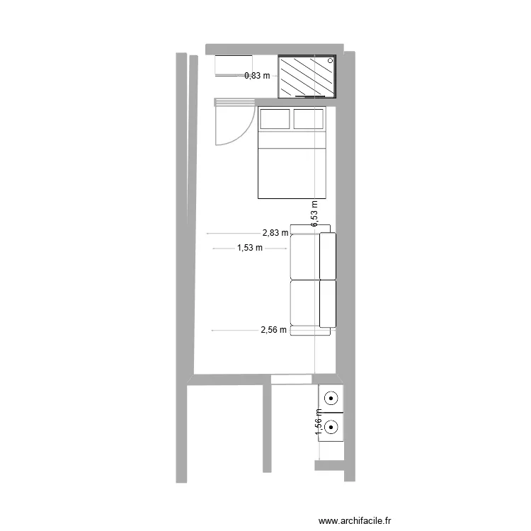 extension agrandit. Plan de 