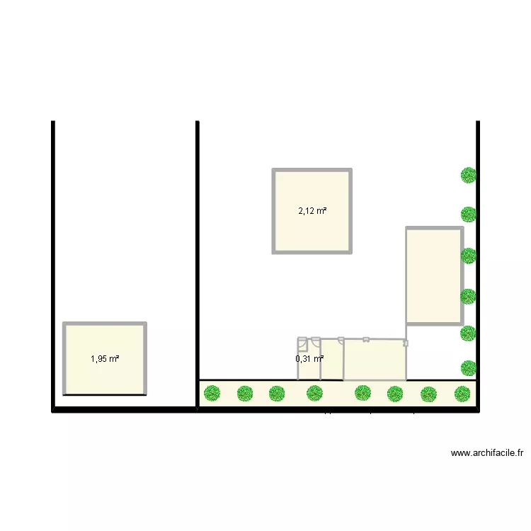 2026. Plan de 7  et 10 m²