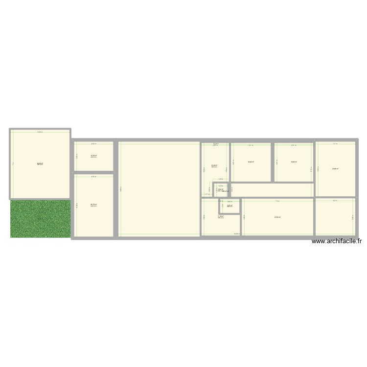 Chambre Fu. Plan de 0 pièce et 0 m2