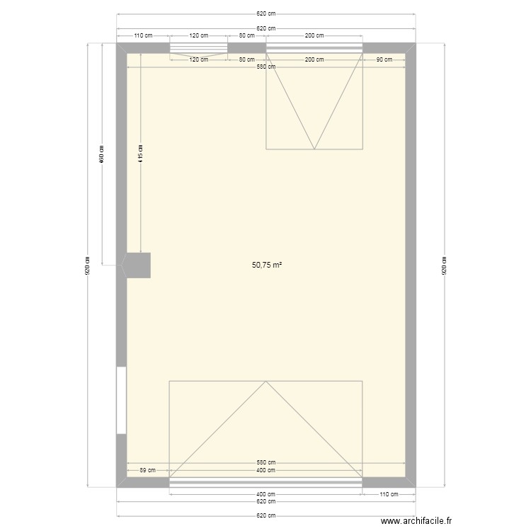 Garage 2. Plan de 0 pièce et 0 m2