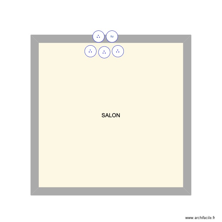 SALON MANON. Plan de 0 pièce et 0 m2