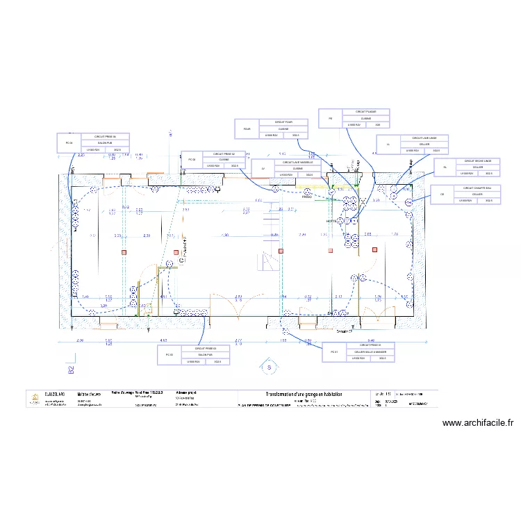 Trezeux N0 PC. Plan de 
