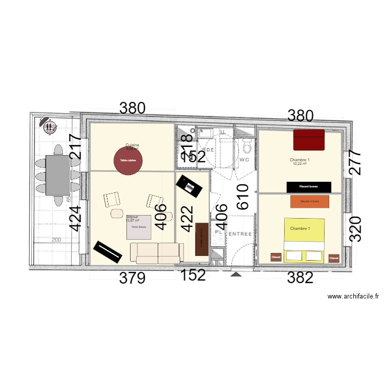 Plan V3. Plan de 0 pièce et 0 m2