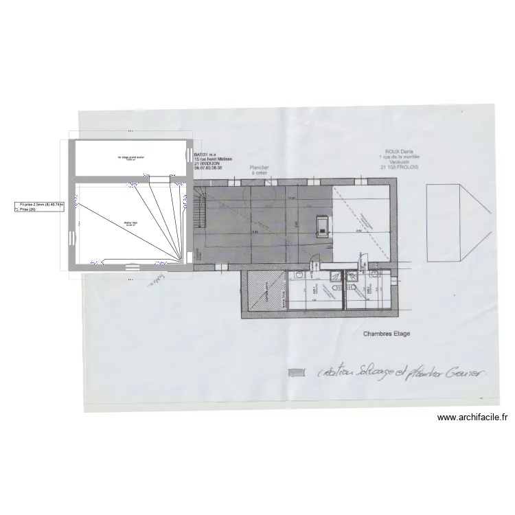 Implantation Elec PC Atelier train. Plan de 2 et 62 m² Implantation Elec PC Atelier train. Plan de 2 et 62 m²