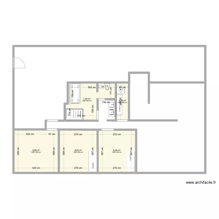 New Maison RS . Plan de 