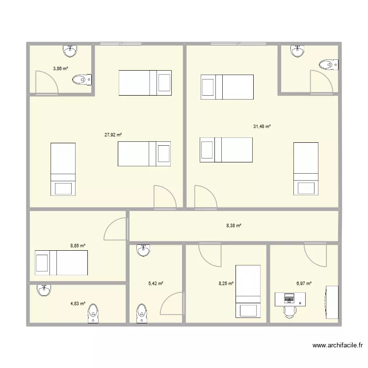 Plan HOSPI Fenji Care. Plan de 