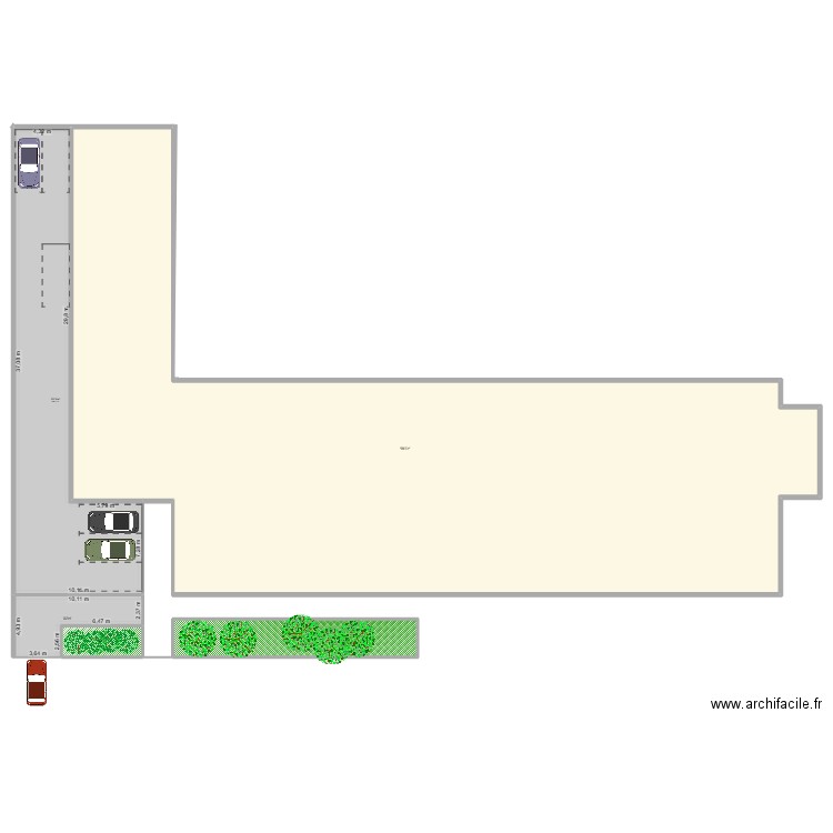 meleze. Plan de 6 pièces et 1377 m2