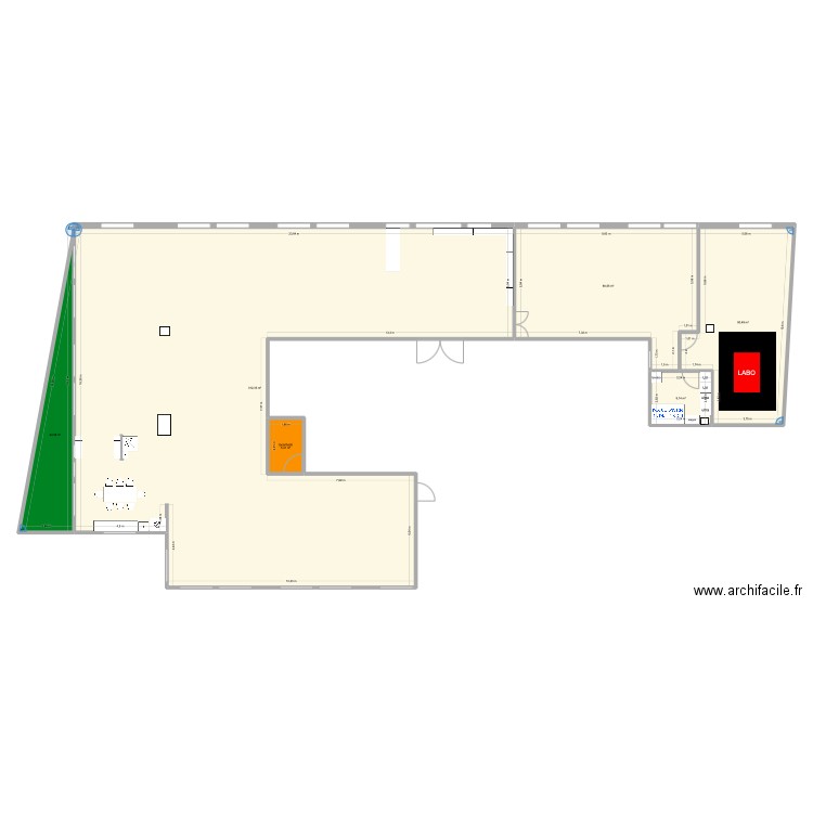 val d'Europe-jimmyv2. Plan de 6 pièces et 461 m2