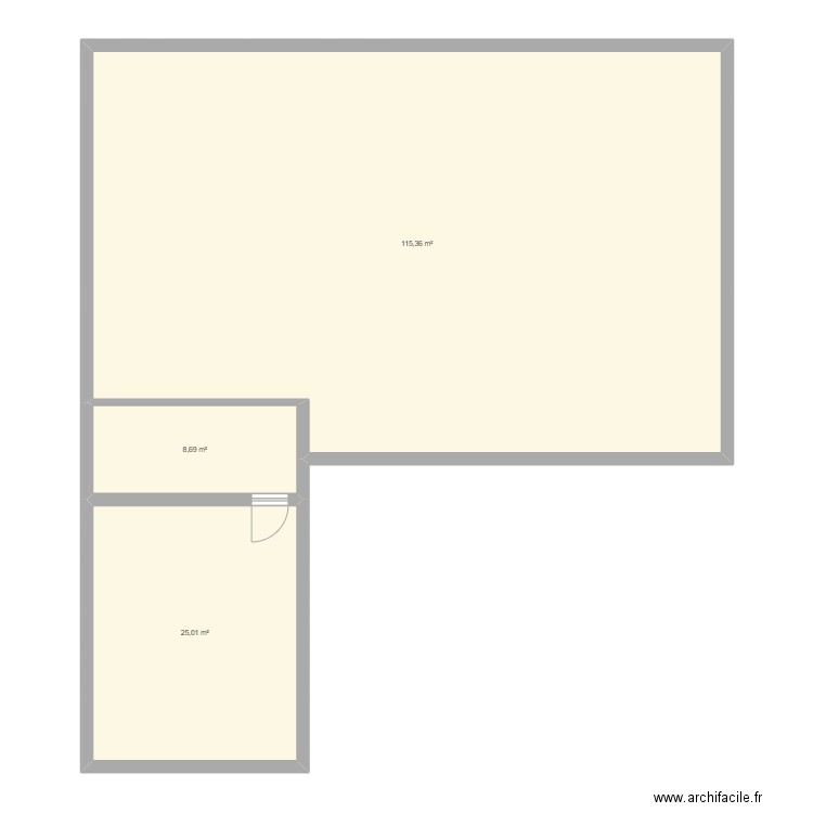 PLAN PRENDS-TOI GARDE. Plan de 3 pièces et 149 m2