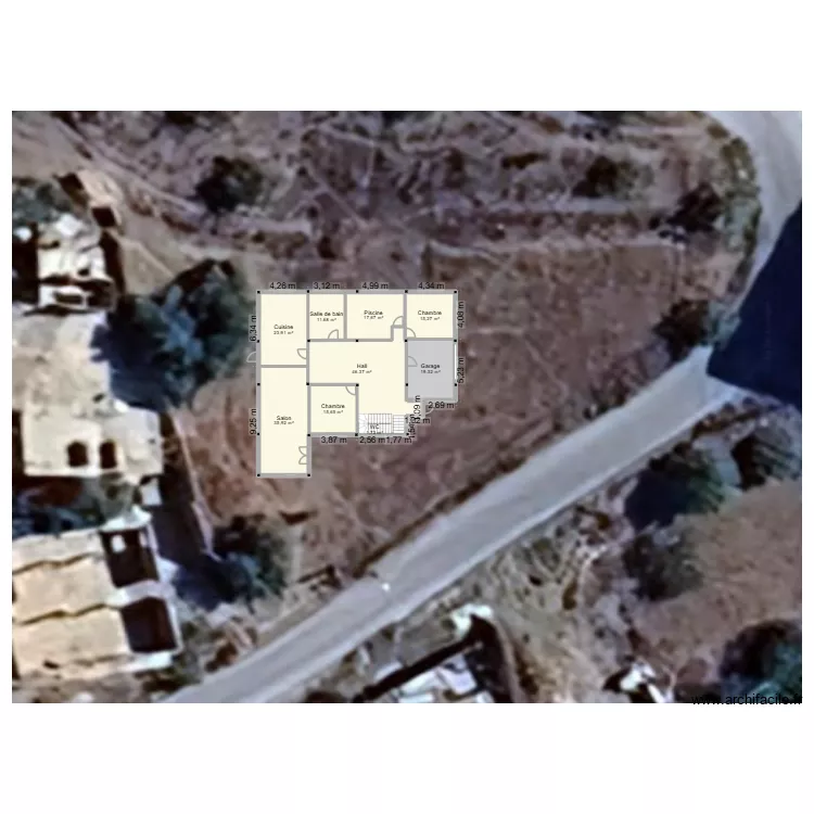 plan_rdc_v5. Plan de 9  et 188 m²