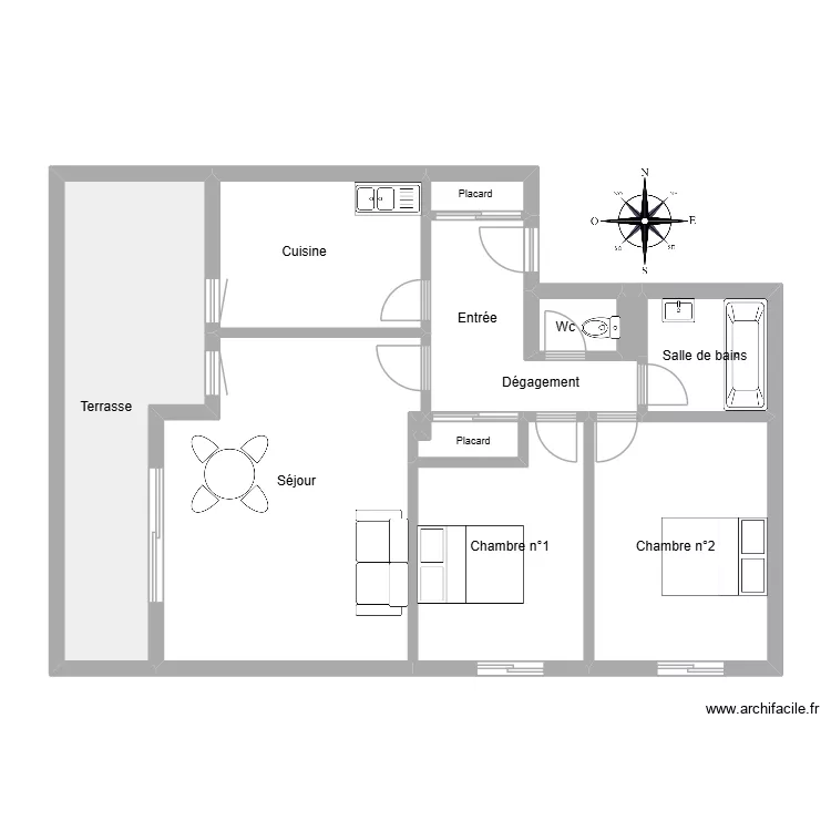 DE TOFFOL Fran&ccedil;ois 51541. Plan de 12  et 90 m²