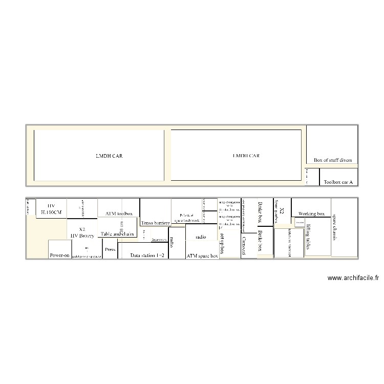 ligier/LM 24h T2. Plan de 0 pièce et 0 m2