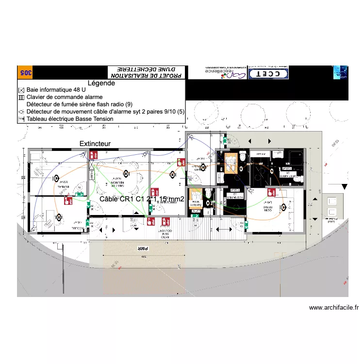 DECHETTERIE CAP EXCELLENCE INCENDIE MODIF. Plan de 