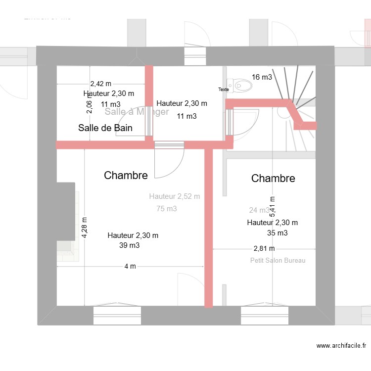 Gite. Plan de 0 pièce et 0 m2