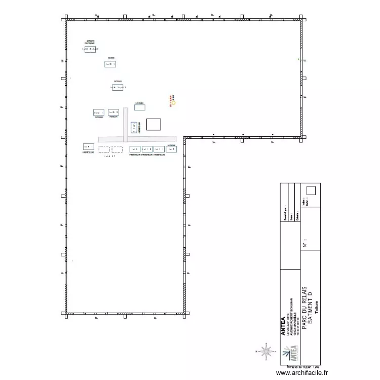 PdR toiture. Plan de 