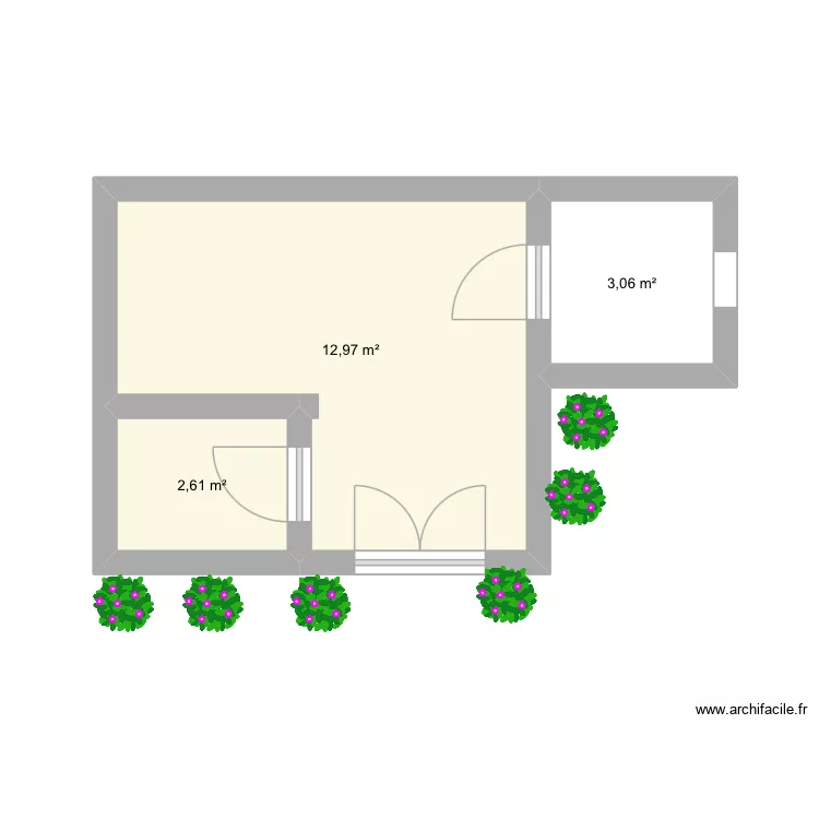 Junior. Plan de 3 et 19 m² Junior. Plan de 3 et 19 m²