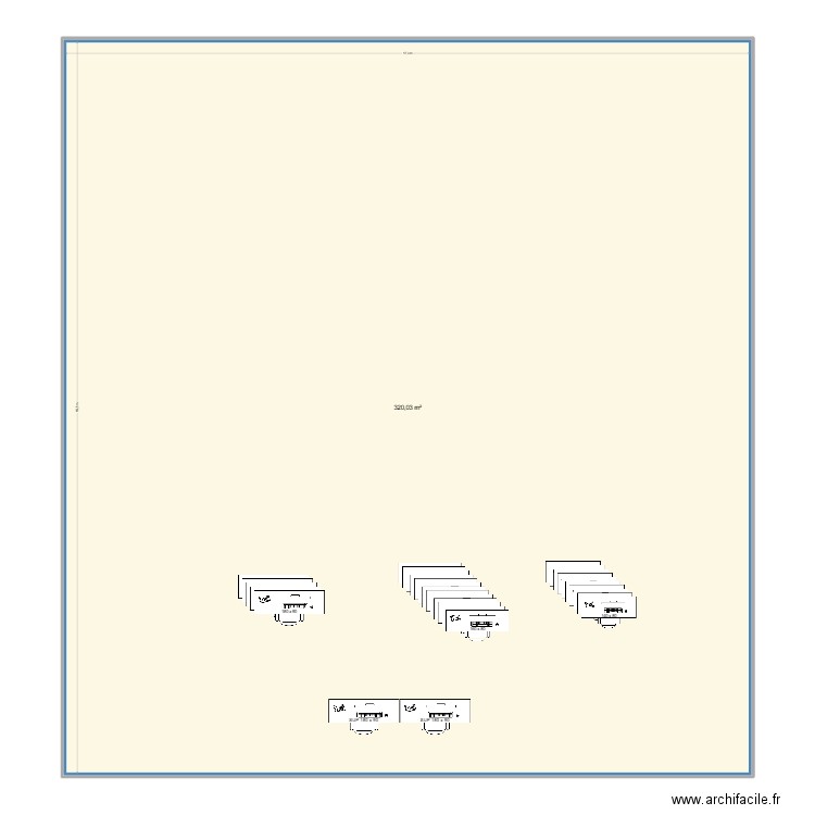 Salle de Régulation. Plan de 1 pièce et 320 m2