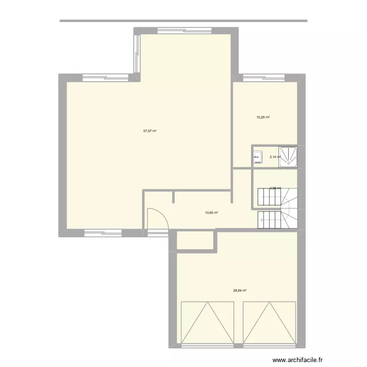 les br&eacute;viaire 2. Plan de 24  et 228 m²