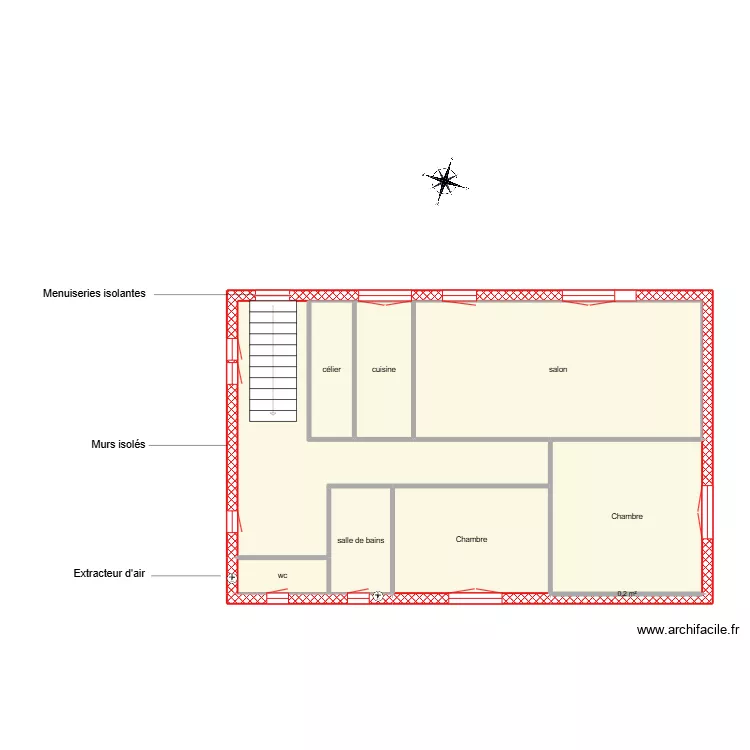 LARRETEGUY étape 1. Plan de LARRETEGUY étape 1. Plan de
