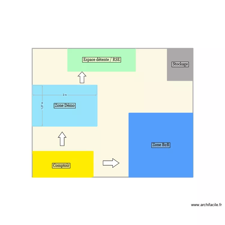 Plan du stand d. Plan de Plan du stand d. Plan de