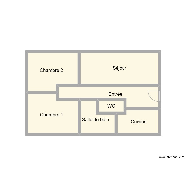 2509 NICOLAS DELPHINE. Plan de 7 pièces et 14 m2