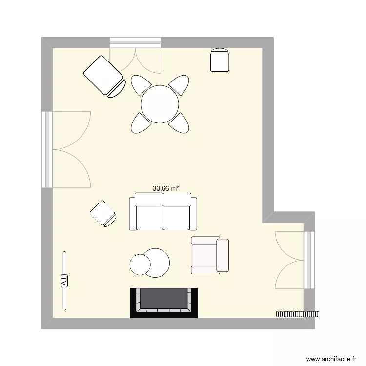 salon. Plan de salon. Plan de