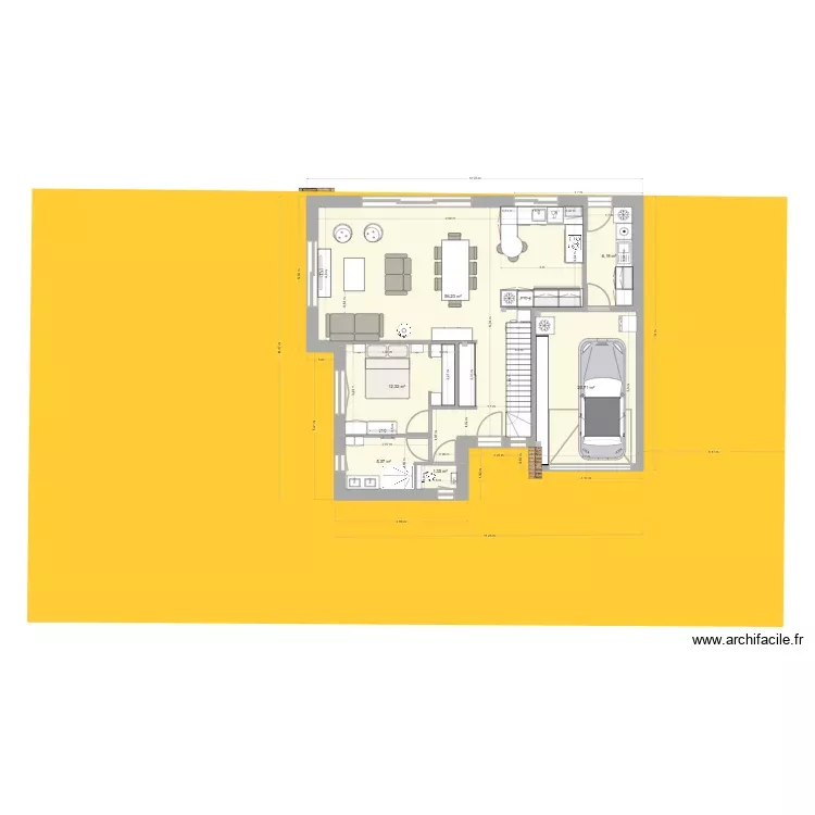 Lutins5. Plan de 14 Pièces et 161 m²