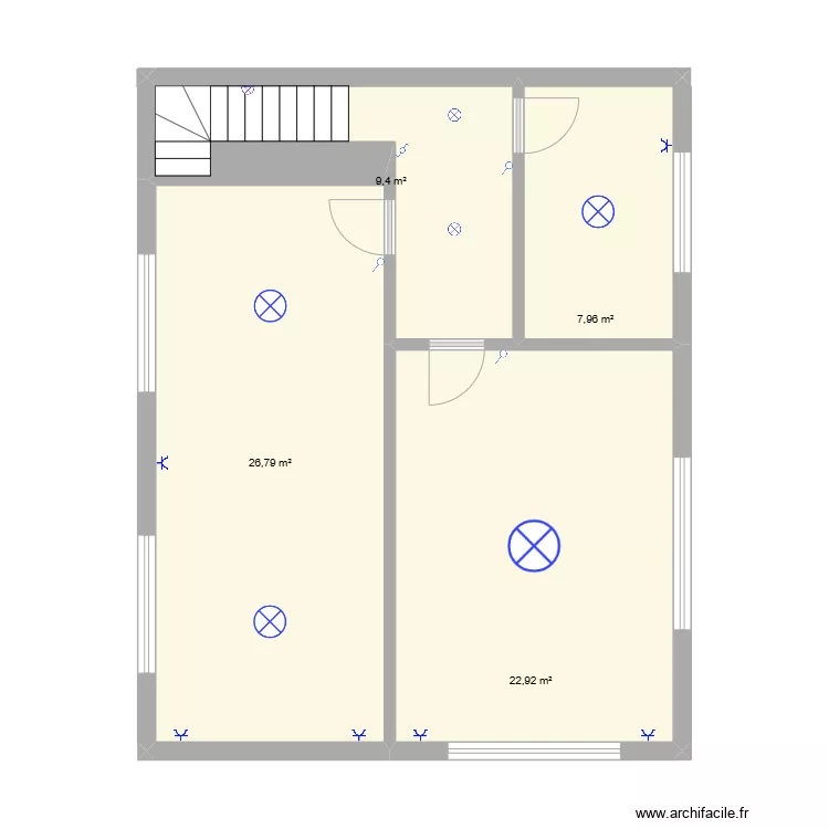 PS2_deuxi&egrave;me &eacute;tage. Plan de 