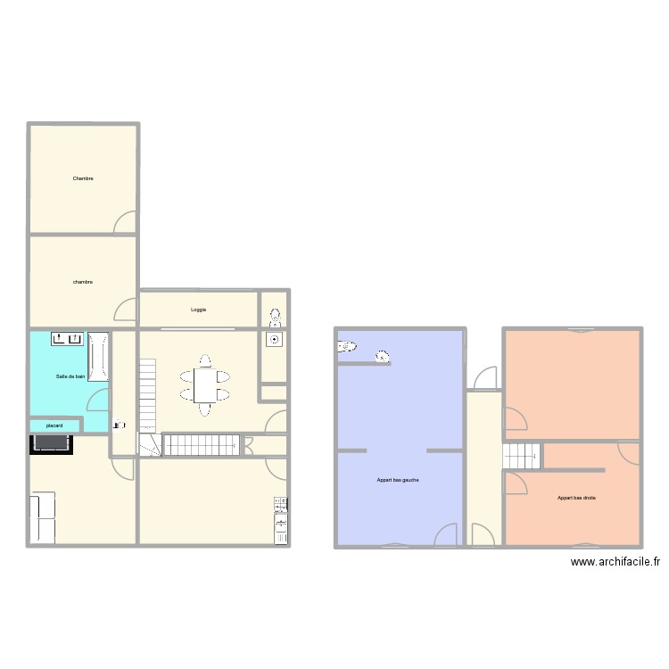 MAISON LUNEL remparts. Plan de 0 pièce et 0 m2