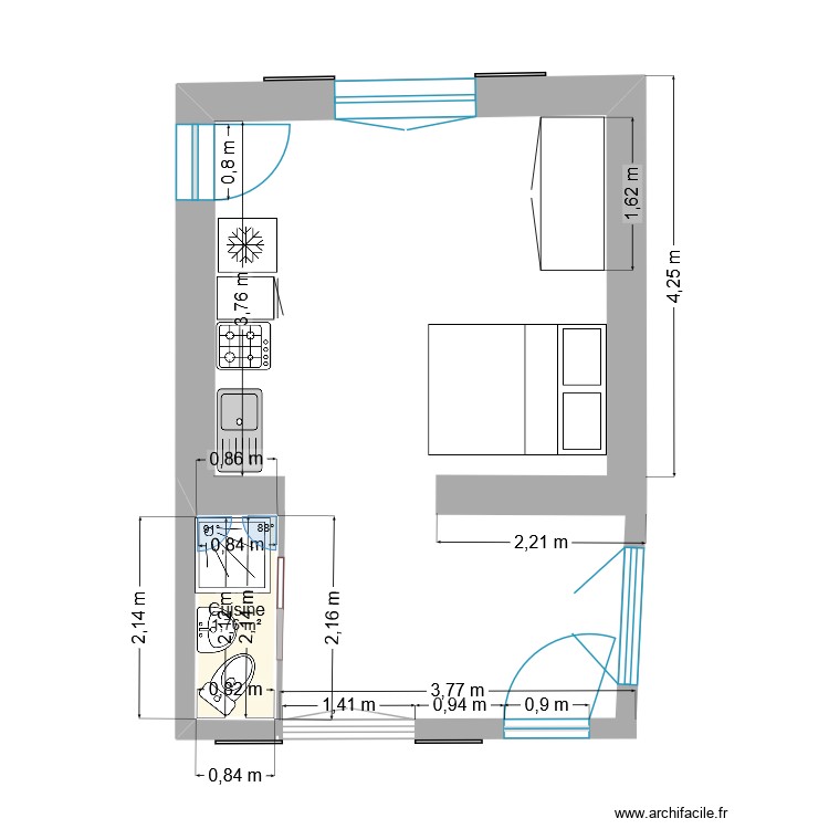 Plan Le Lany. Plan de 0 pièce et 0 m2