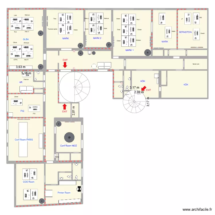 New location _B8_v15. Plan de 37 et 407 m² New location _B8_v15. Plan de 37 et 407 m²