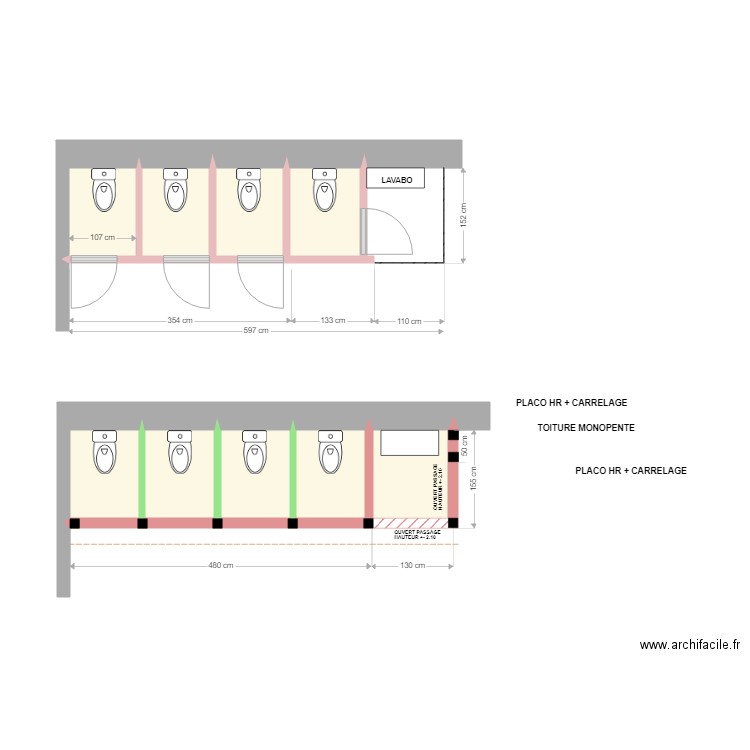 ecole villeneuve3. Plan de 9 pièces et 14 m2