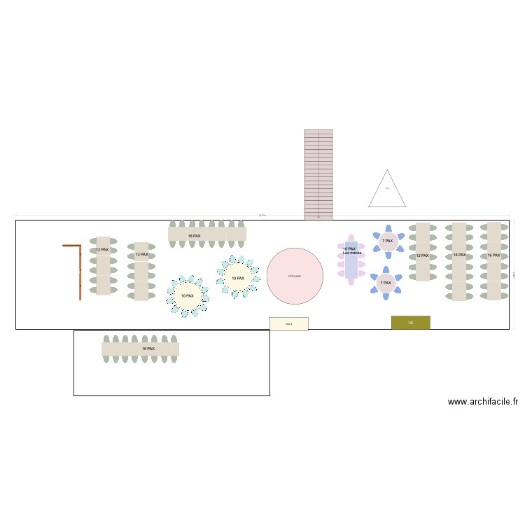 MARC ET ISABELLE. Plan de 0 pièce et 0 m2