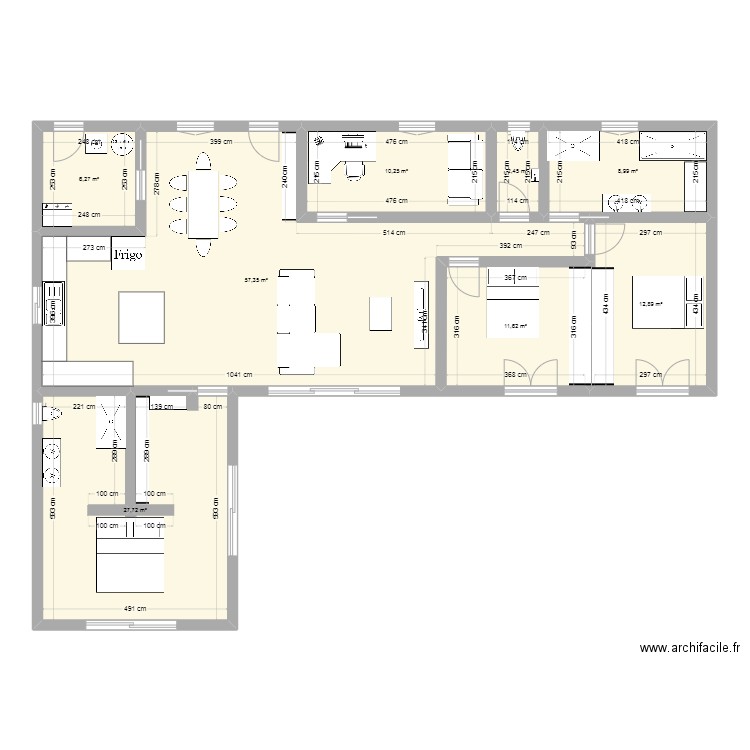 PLAN 4. Plan de 0 pièce et 0 m2