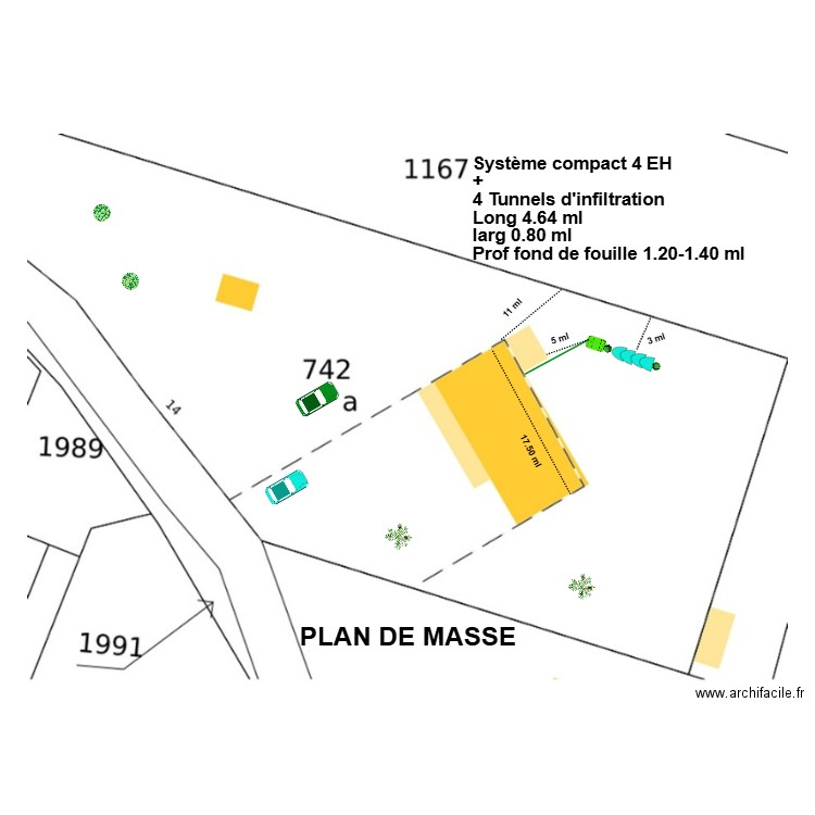 Barrio. Plan de 0 pièce et 0 m2