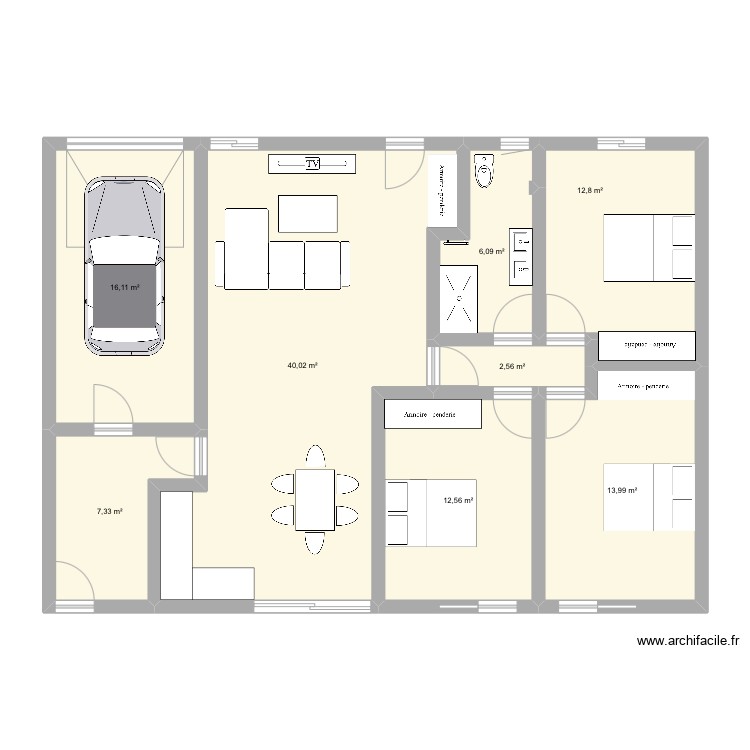 Maison . Plan de 0 pièce et 0 m2