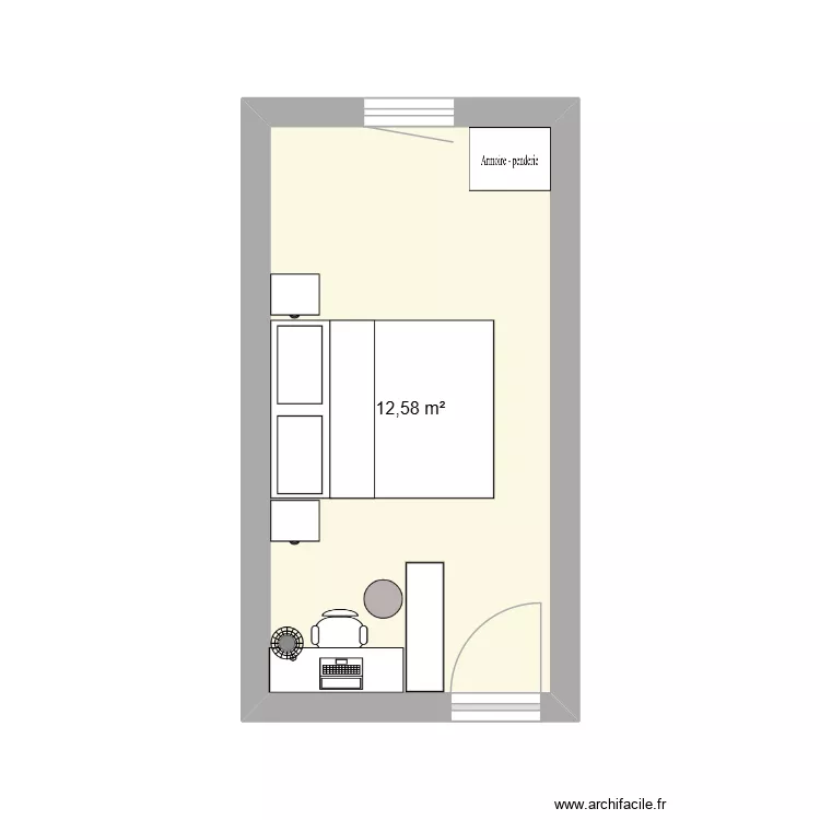 chambre 2. Plan de chambre 2. Plan de