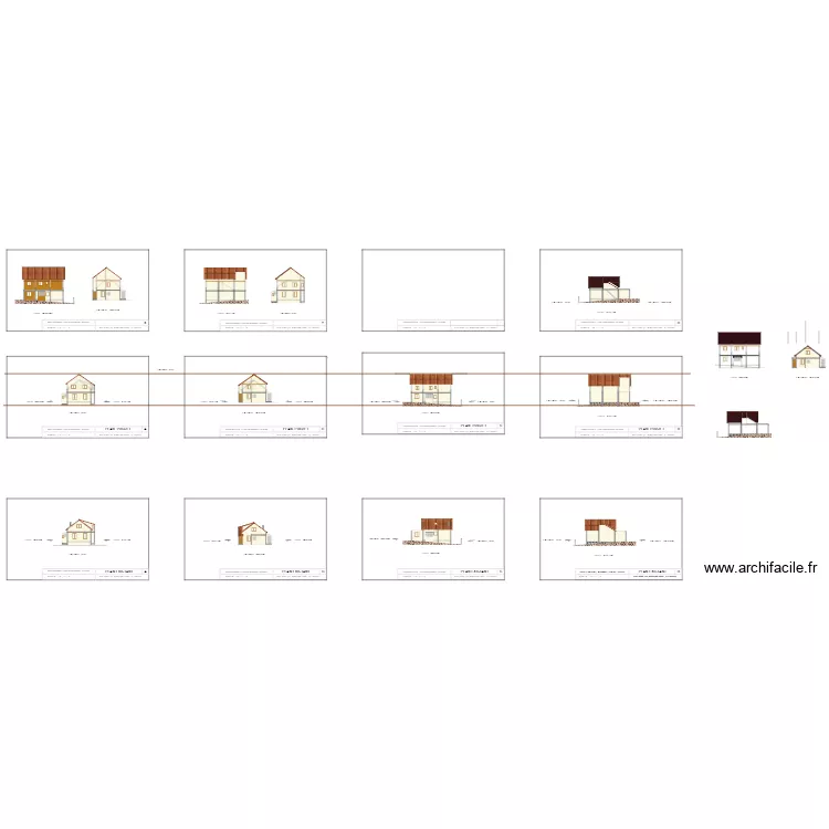 PLANS MAISON 2. Plan de 