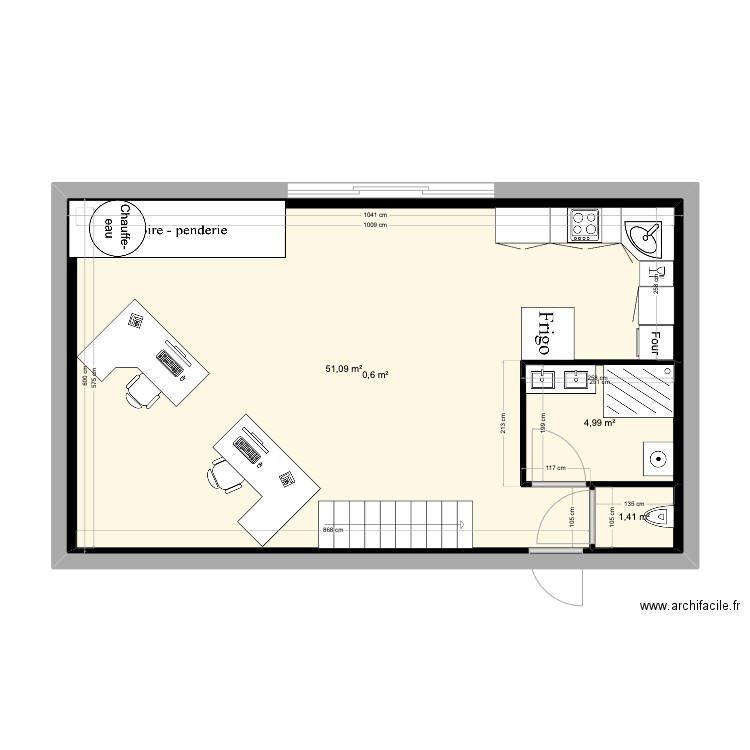 location. Plan de 0 pièce et 0 m2
