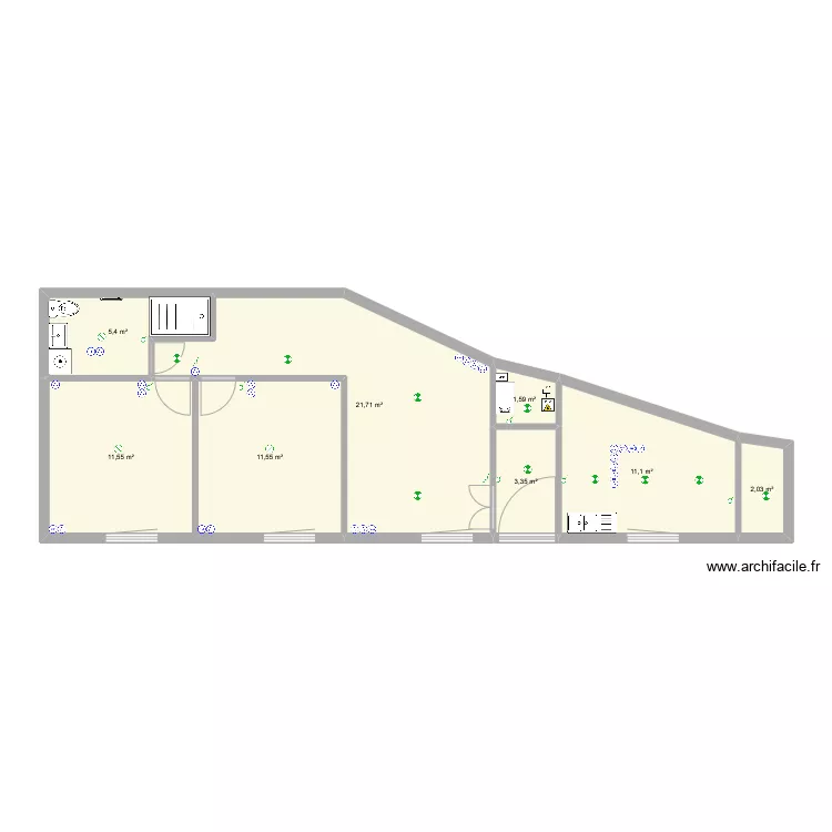 Projet 1 &eacute;lectricit&eacute;. Plan de 
