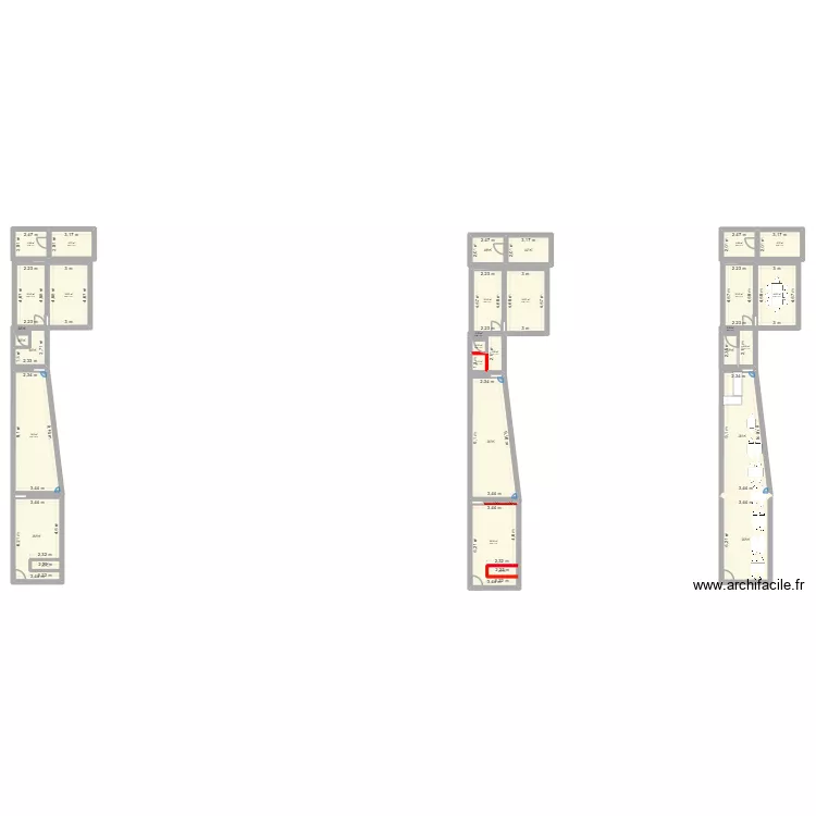 local commercial. Plan de 21 et 177 m² local commercial. Plan de 21 et 177 m²