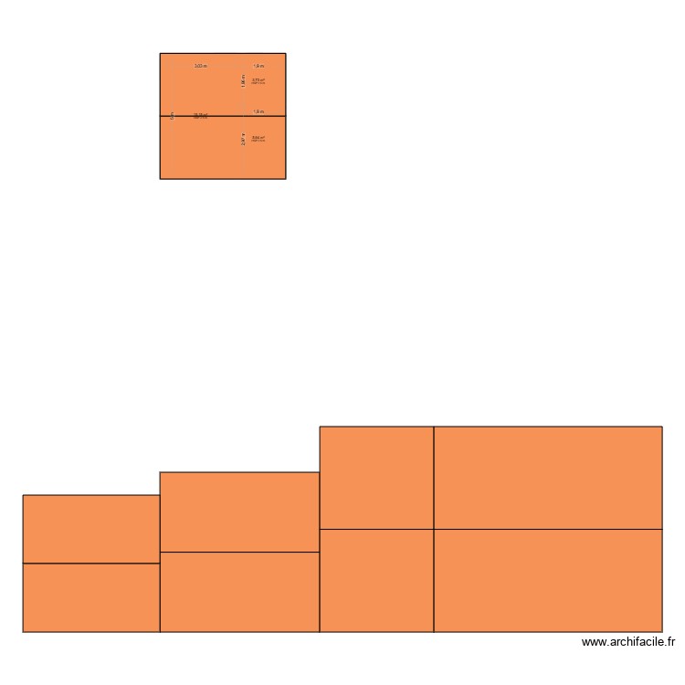 CHAMBRE PARENTAL. Plan de 0 pièce et 0 m2