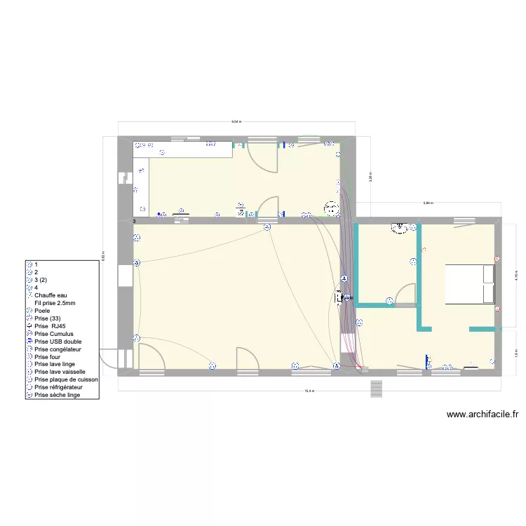 PC-Partie 1. Plan de 4 et 105 m² PC-Partie 1. Plan de 4 et 105 m²