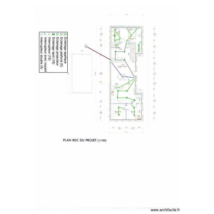 jeremy RDC ECL A3. Plan de 0 pièce et 0 m2