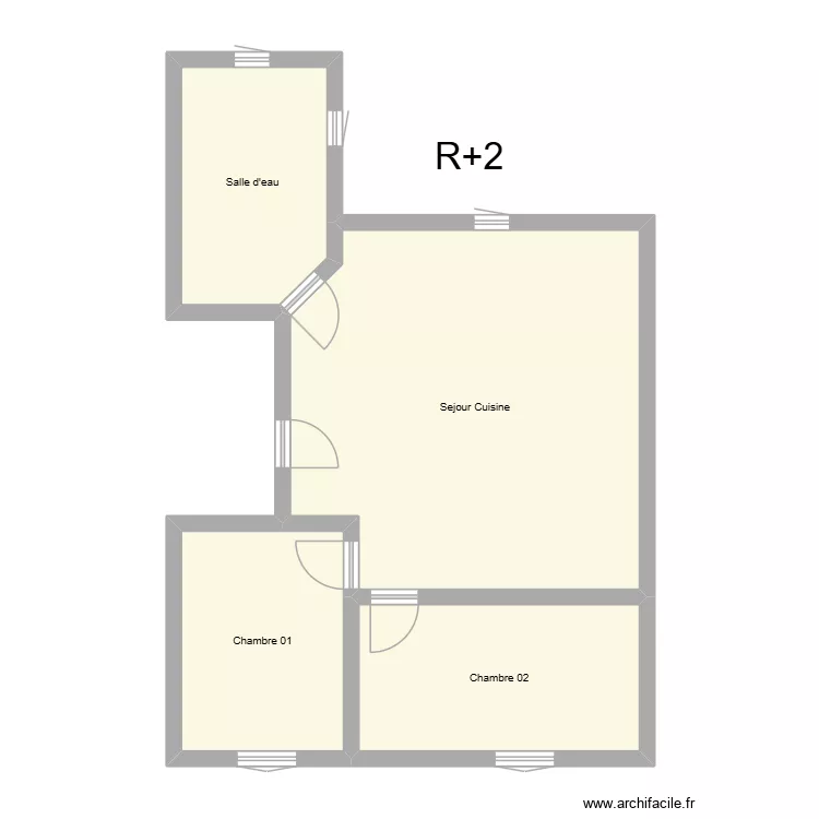 350602687. Plan de 4 et 64 m² 350602687. Plan de 4 et 64 m²