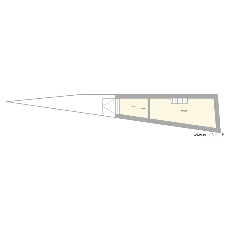 Maison_larochemaurice. Plan de 3 pièces et 163 m2