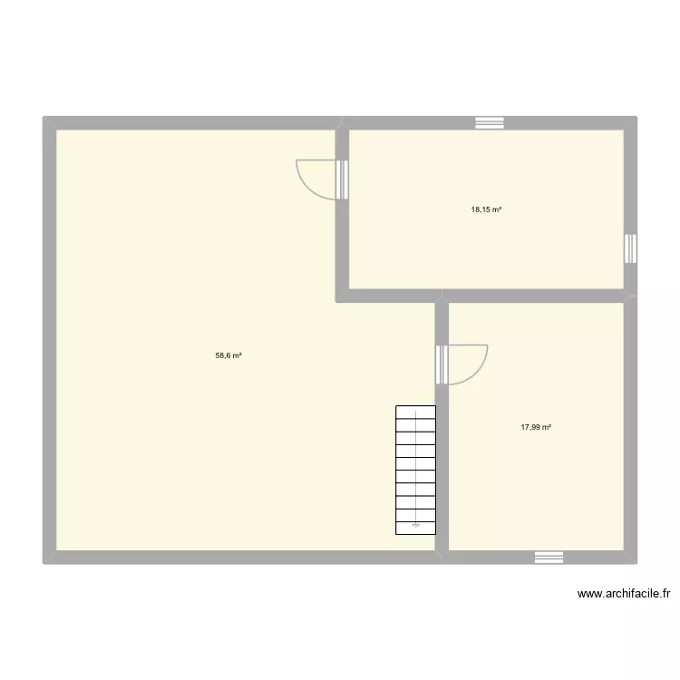 Num. Plan de 3 et 95 m² Num. Plan de 3 et 95 m²