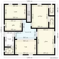 Plan de terrain 12mx12m Client 46 32 39 04