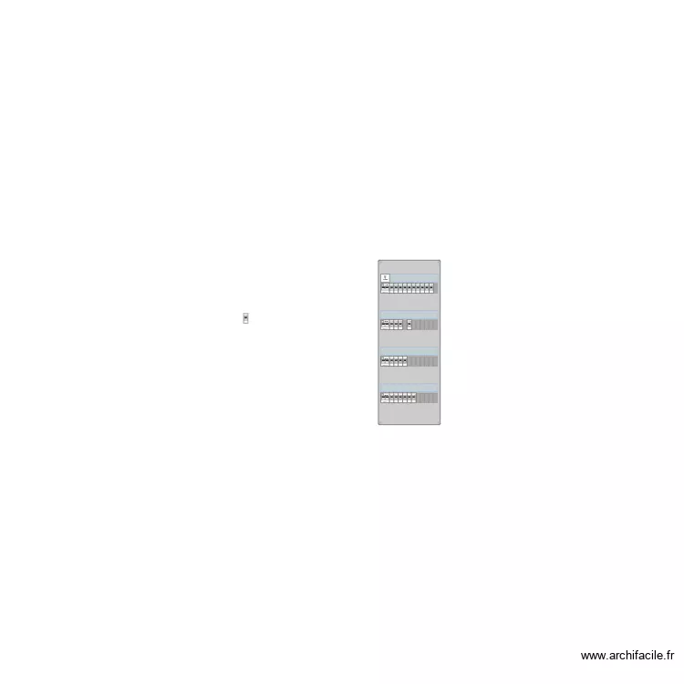 tableau elec jonathan. Plan de 