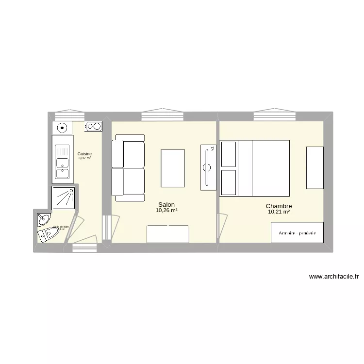 Montreuil V1. Plan de Montreuil V1. Plan de